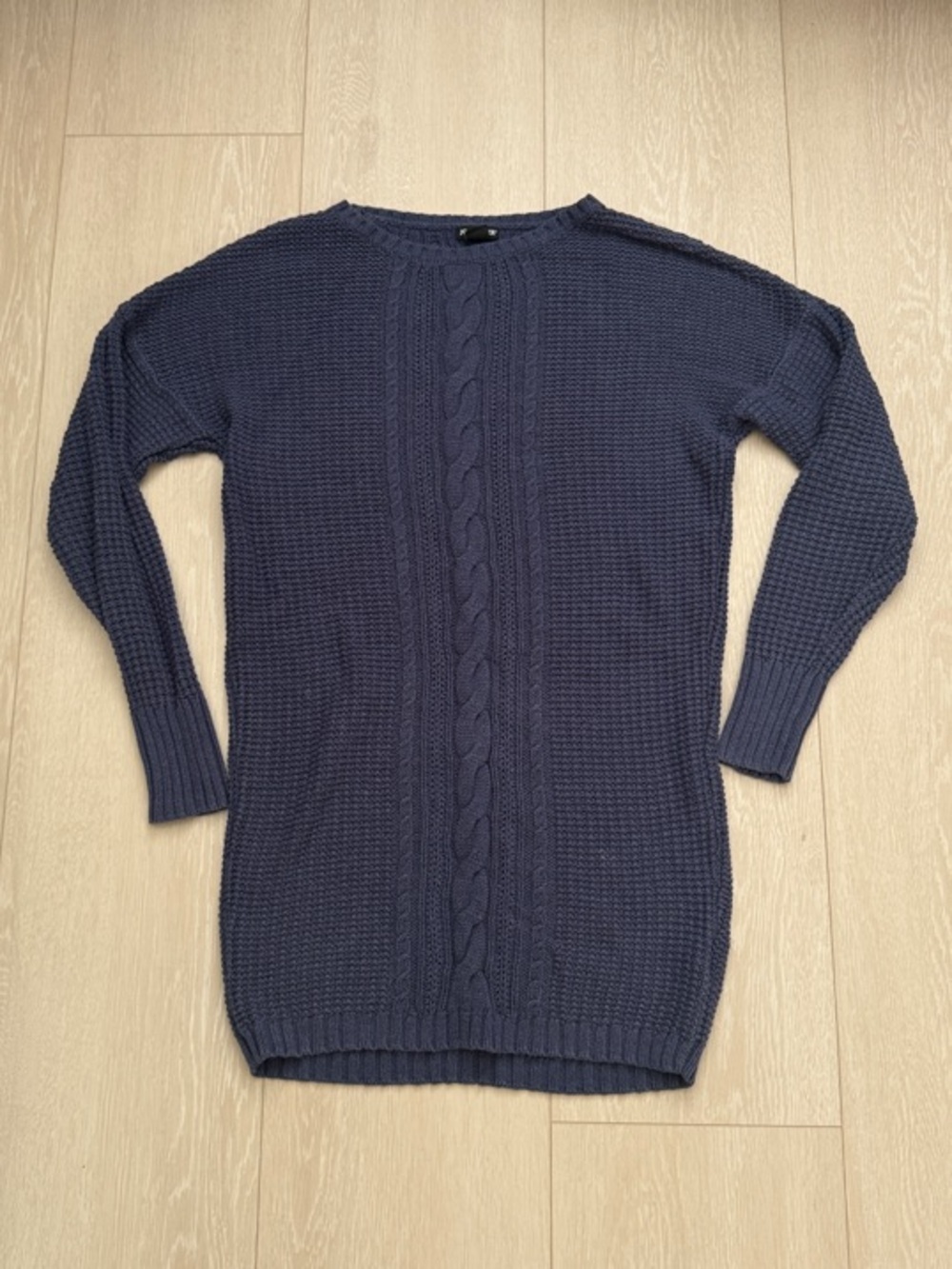 ✨ Joe Boxer Dark Blue Cable Knit Sweater